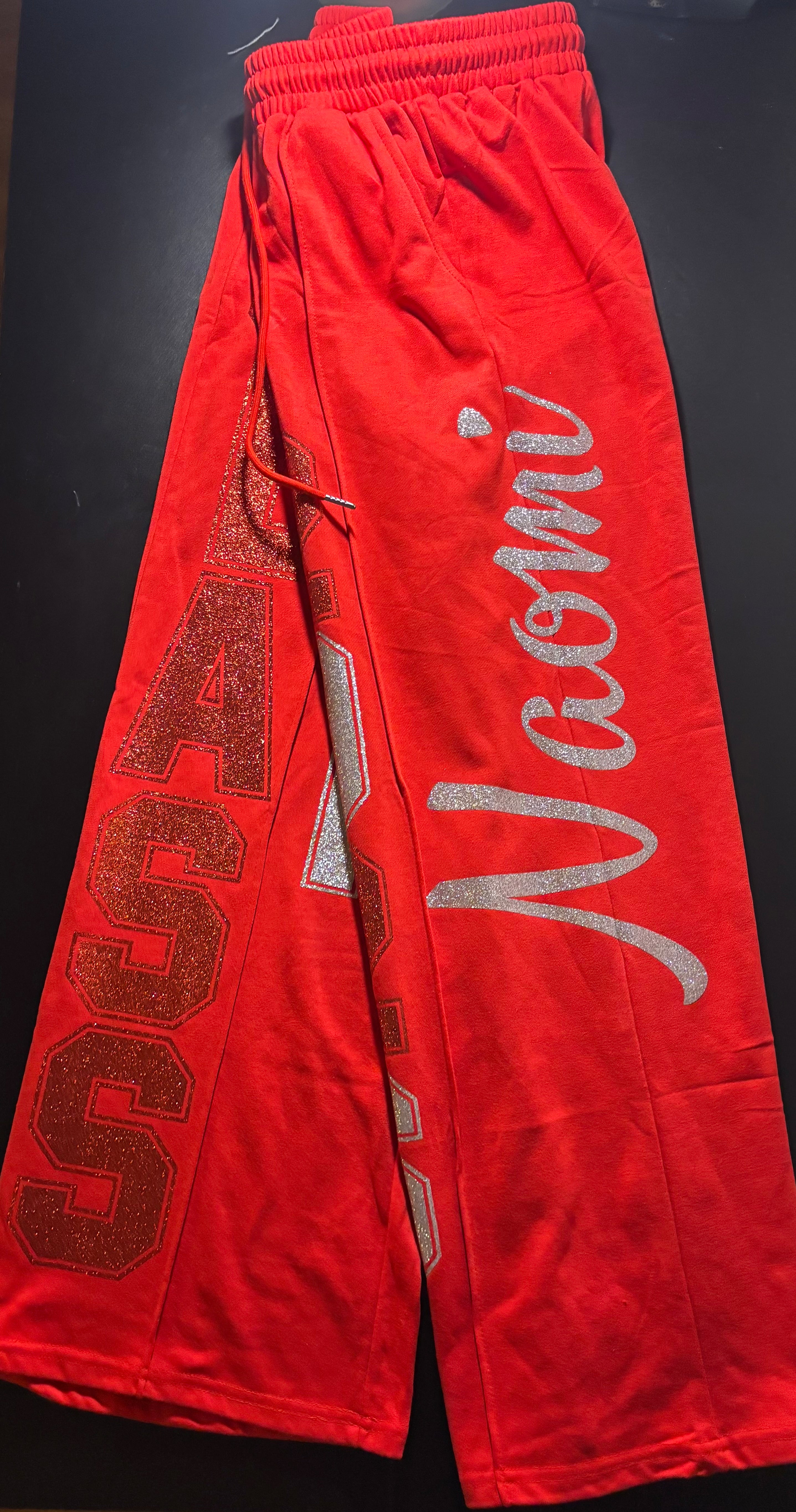 Custom Senior Cropped Sweatpants