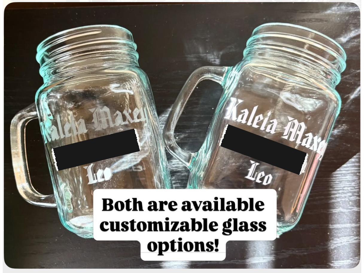 Custom Etch-Based Glasses