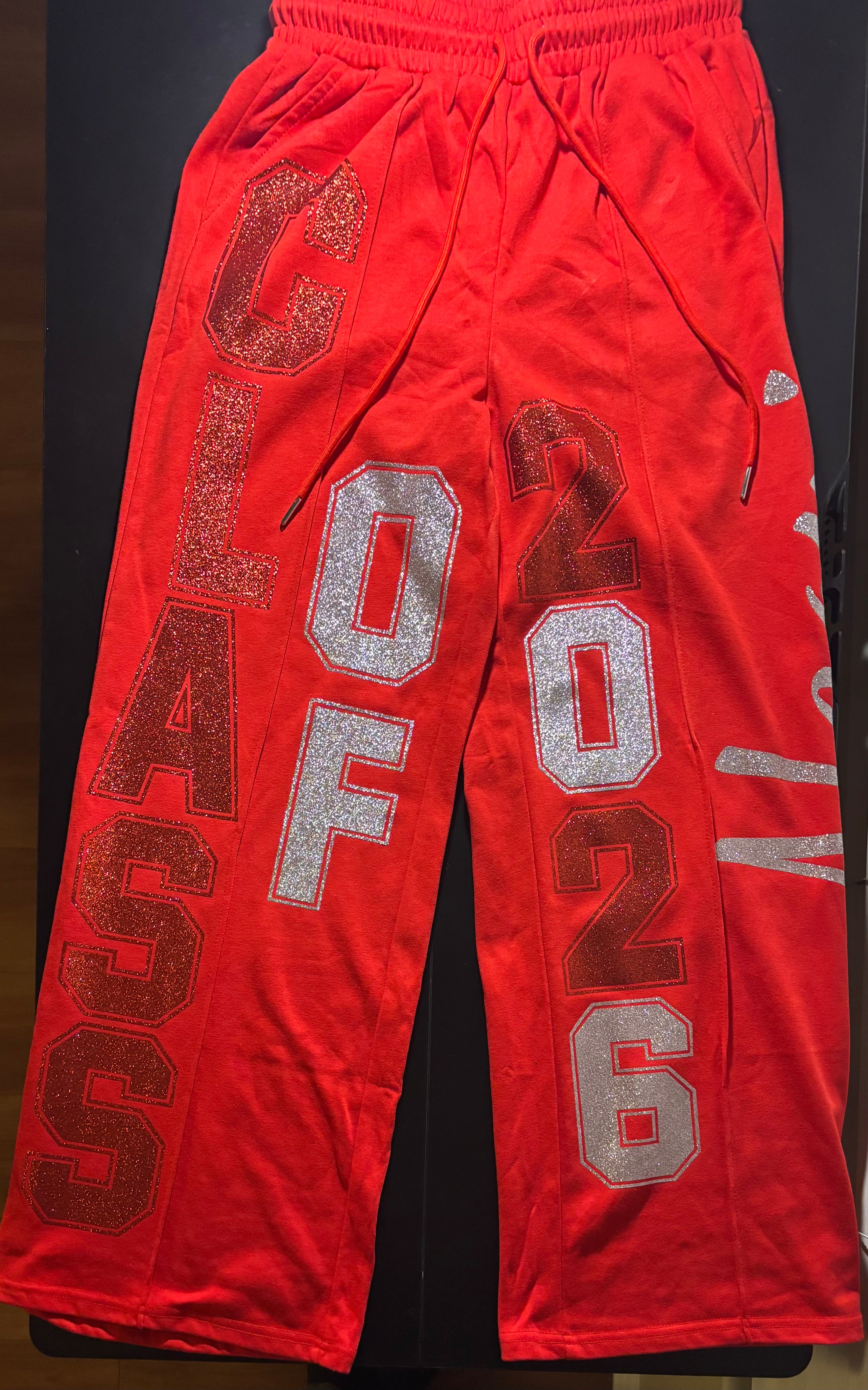 Custom Senior Cropped Sweatpants