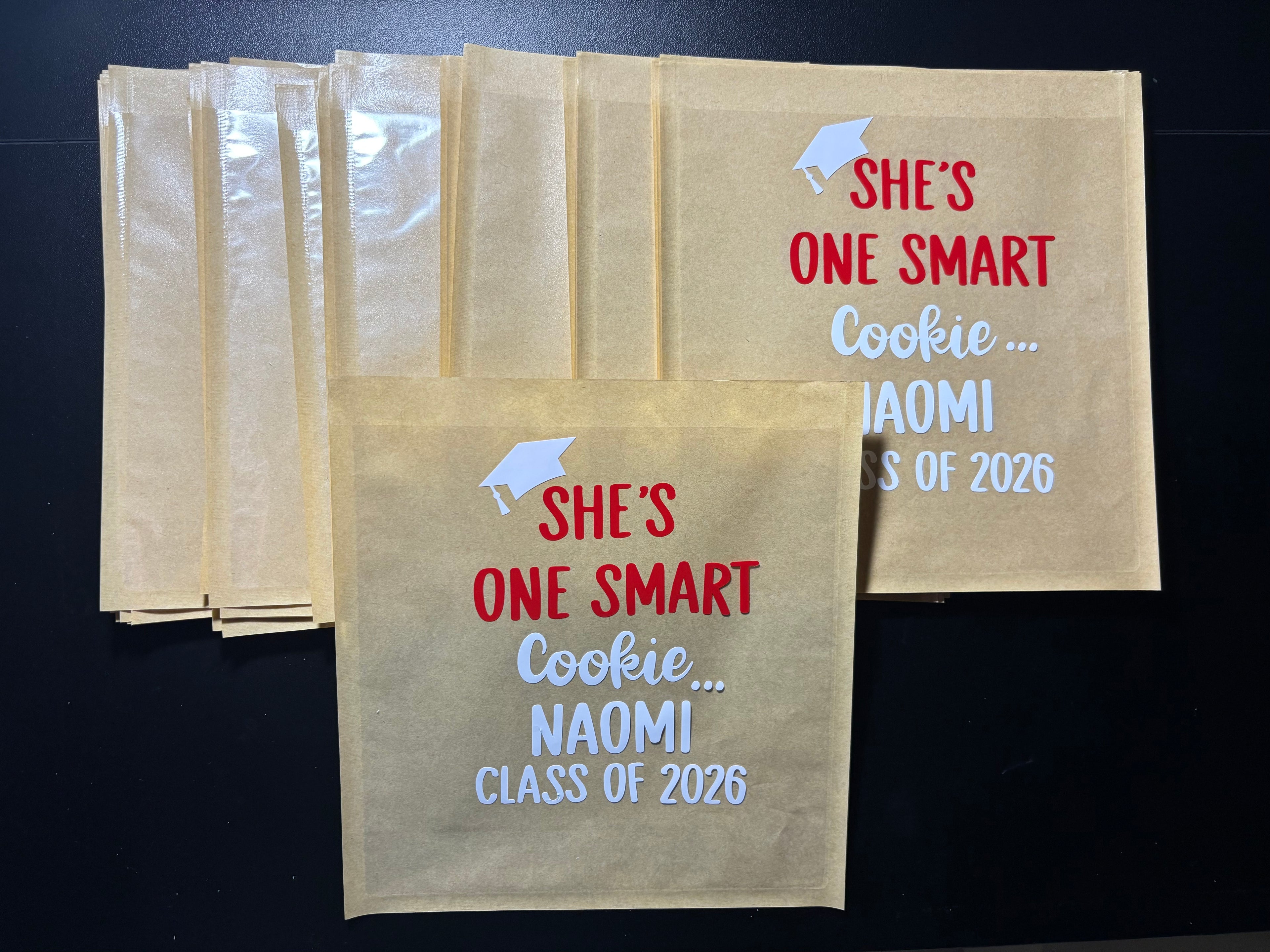Custom Grad Cookie Sleeve